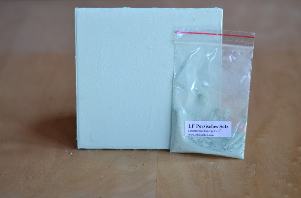 Bild 1 von Lehmfarbe Persisches Salz 2.0 samtrau  / (Menge) 0,25 kg